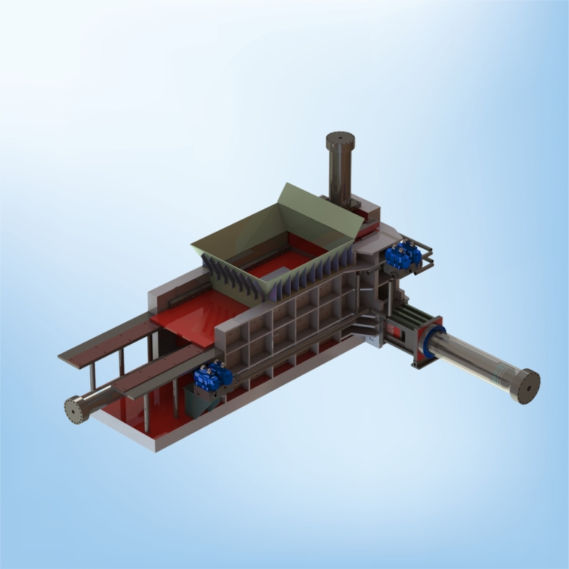 Metal Scrap Baling Press Machine